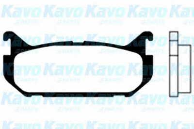 KAVO PARTS bp4540 -  Комплект тормозных колодок, дисковый тормоз
